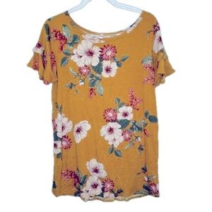 Cool Melon floral top